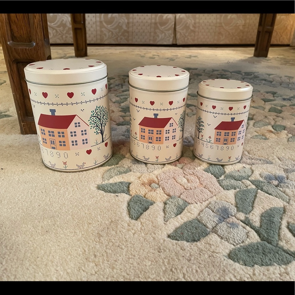 Decorative tins